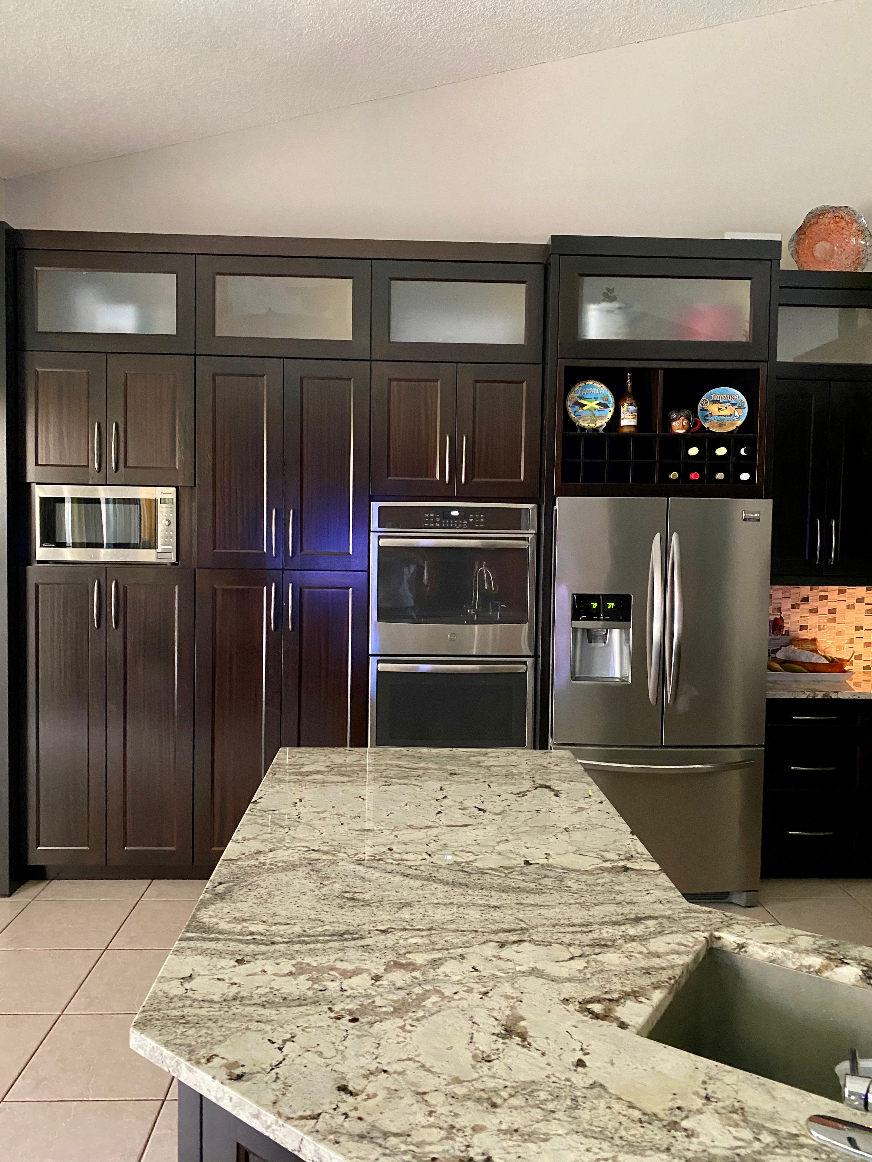 Custom residential woodworking project