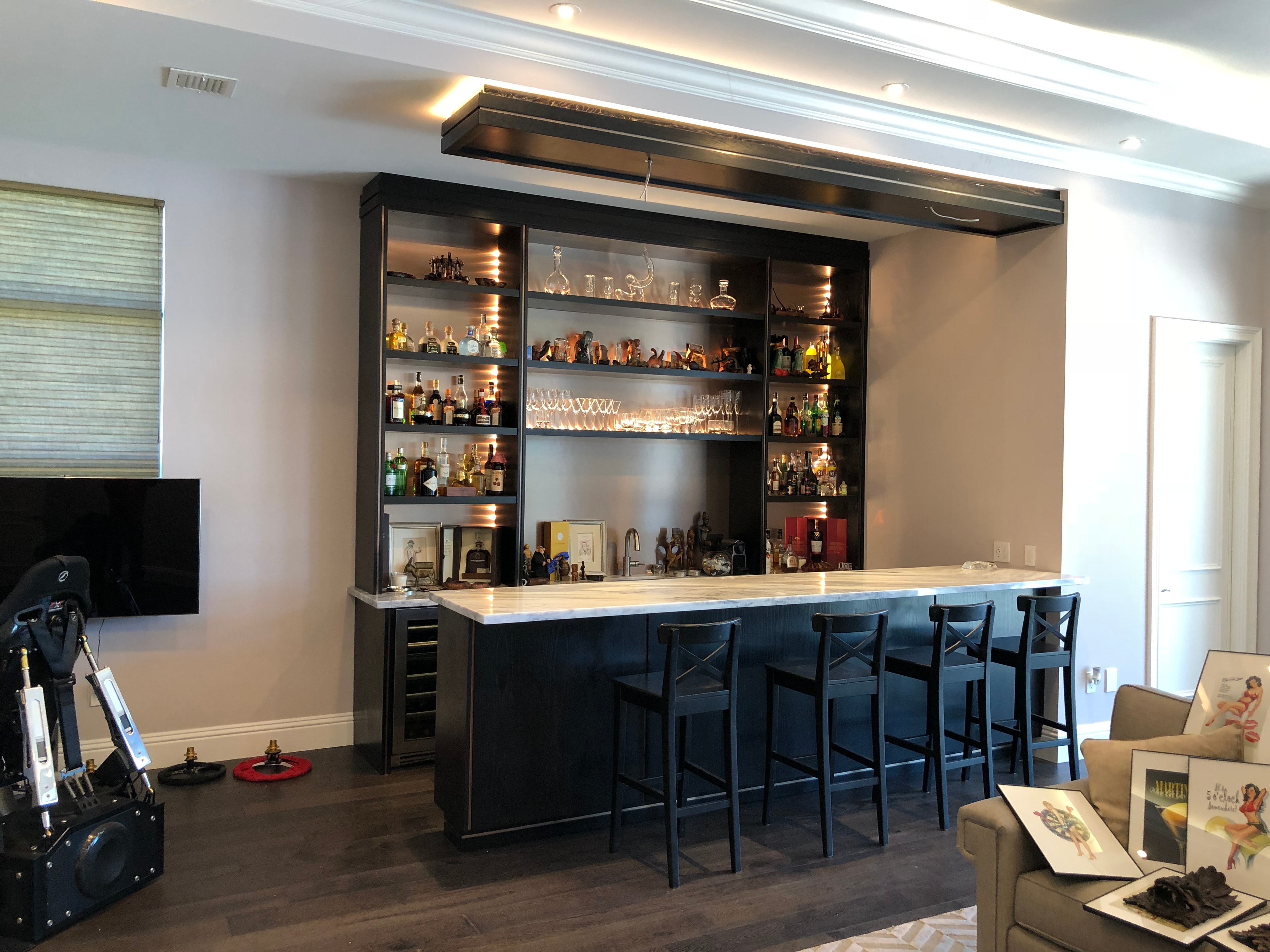 Fine woodworking residential installation